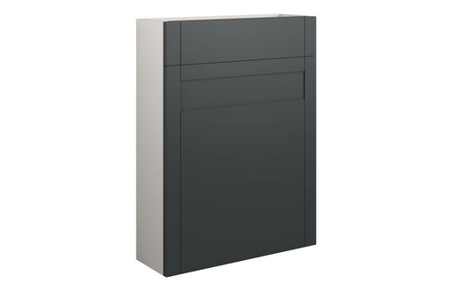 Haven 600mm Slim WC Unit - Matt Graphite Grey