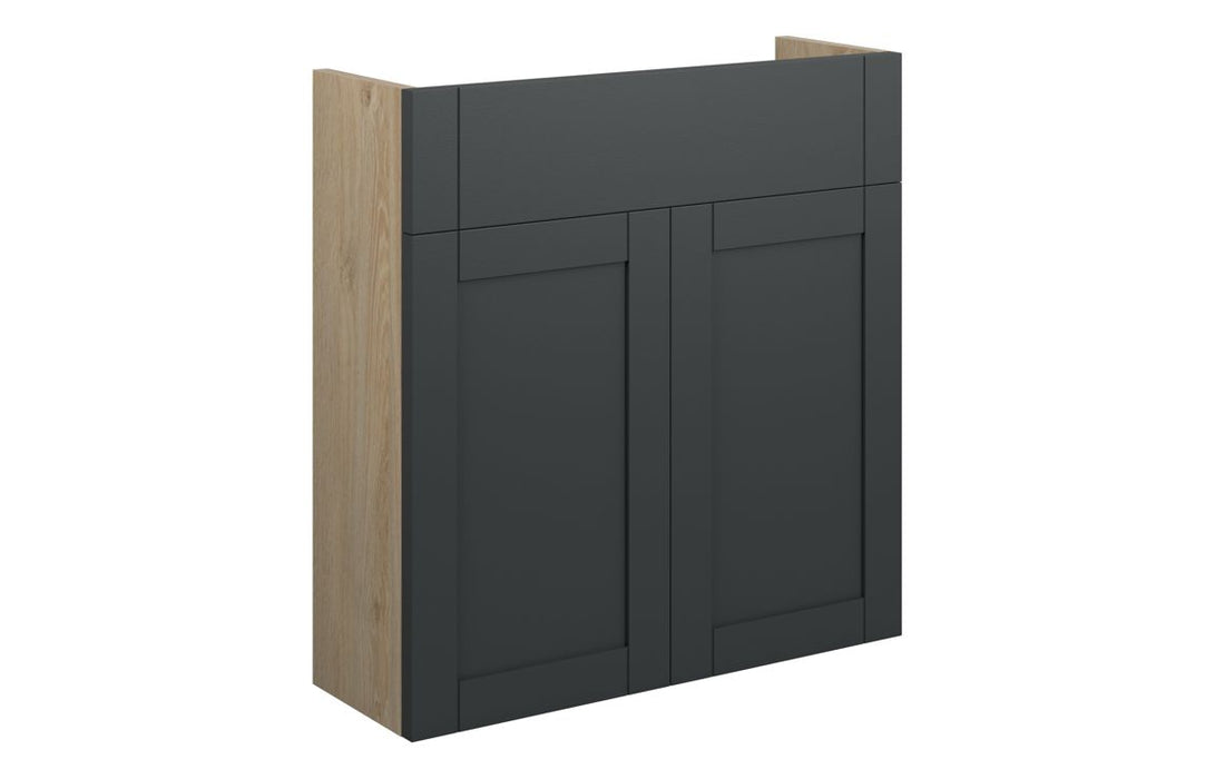 Haven 600mm Slim Basin Unit - Matt Graphite Grey