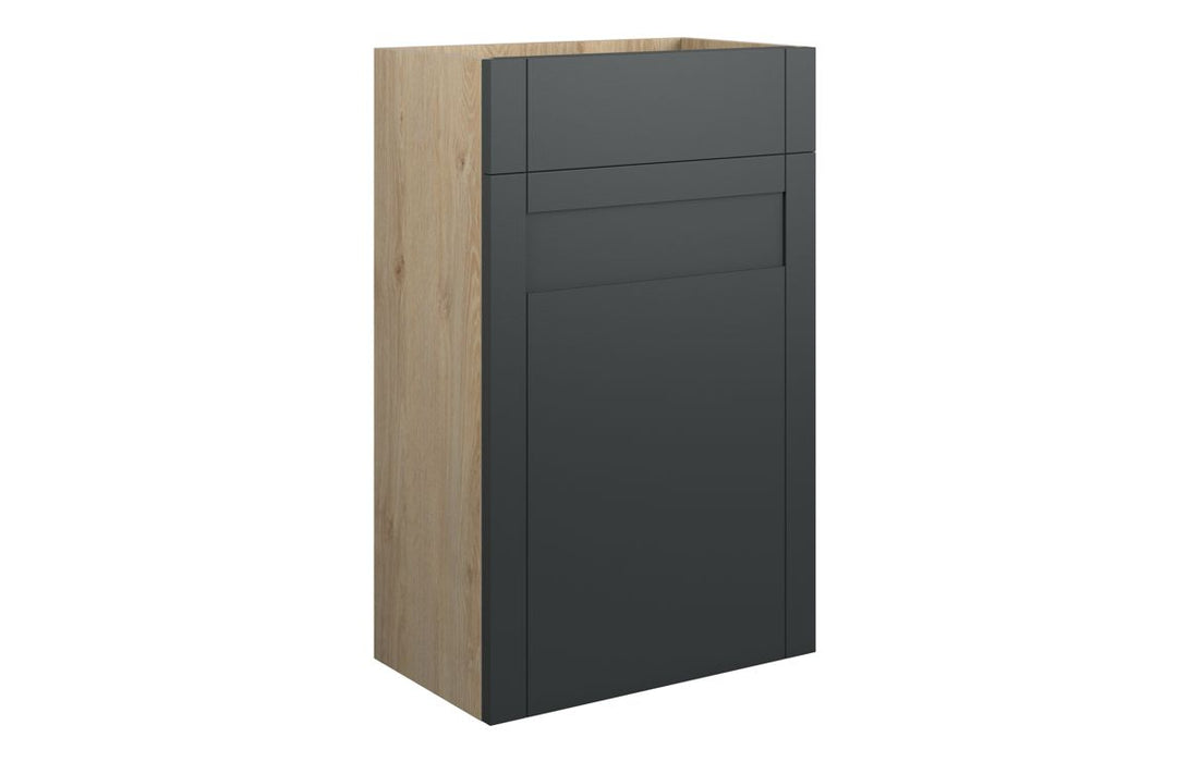 Haven 500mm Standard WC Unit - Matt Graphite Grey