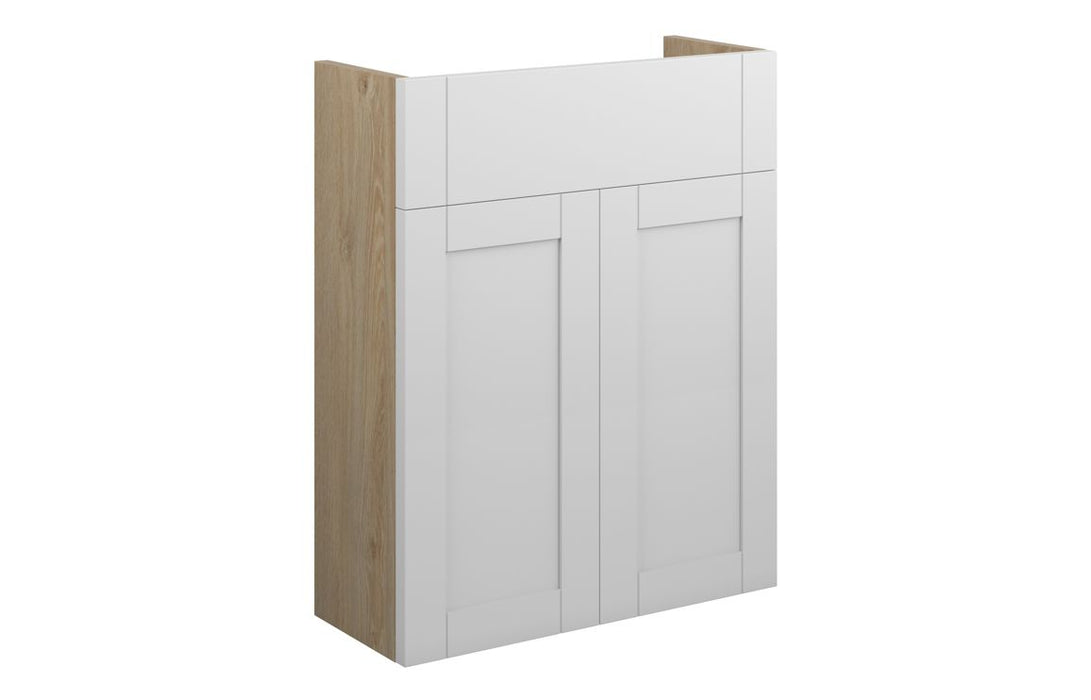 Haven 500mm Slim Basin Unit - Matt White