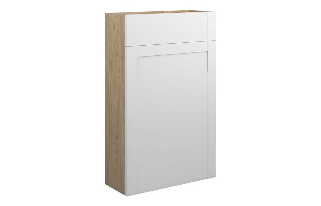 Haven 500mm Slim WC Unit - Matt White