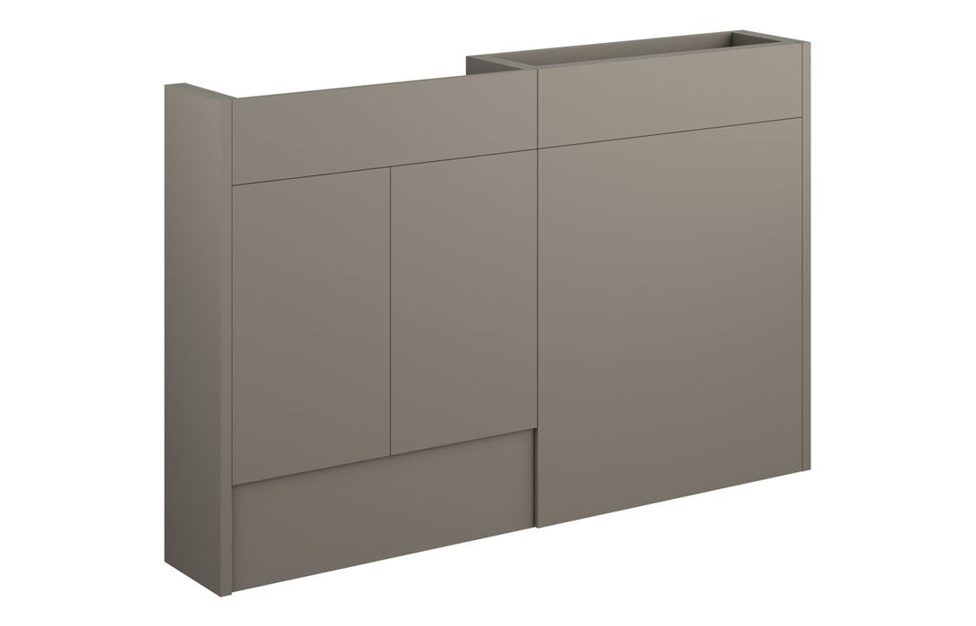 Eton 1236mm Slim Basin & WC Unit Pack - Matt Stone