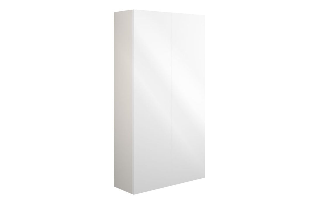 Eton 600mm Slim 2 Door Storage Unit - White Gloss