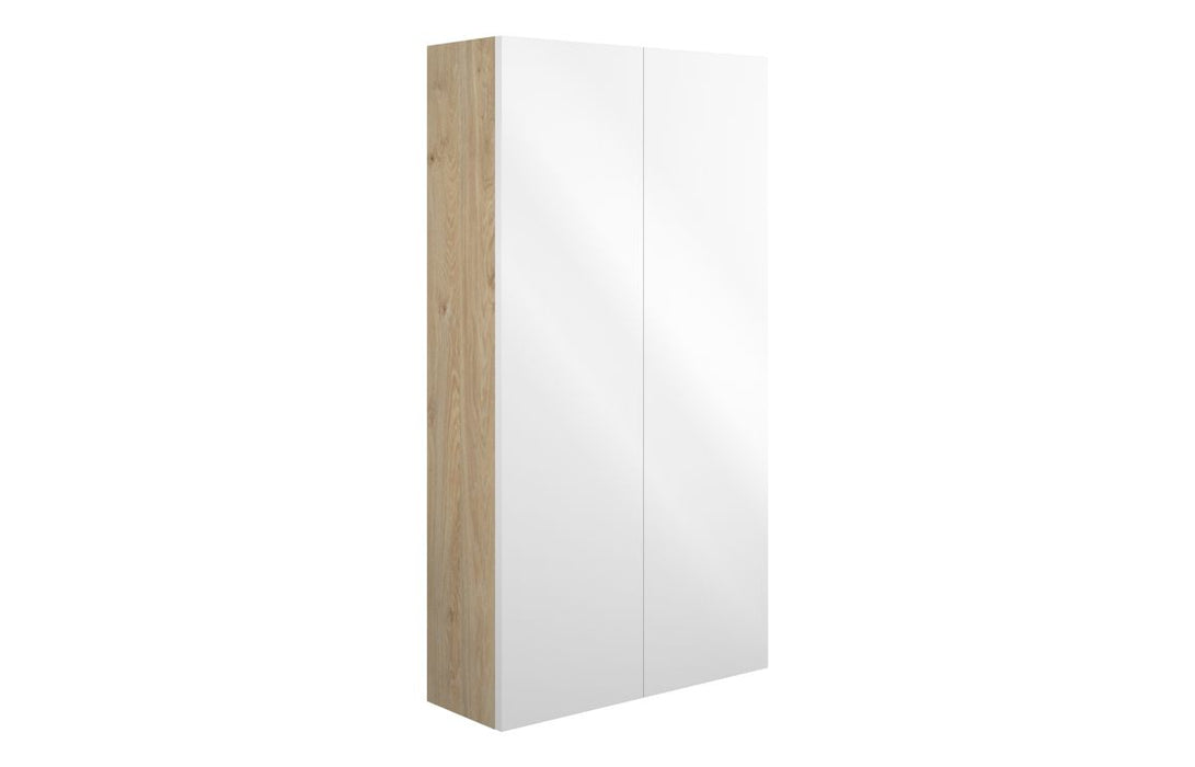 Eton 600mm Slim 2 Door Storage Unit - White Gloss