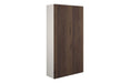 Eton 600mm Slim 2 Door Storage Unit - Warm Walnut