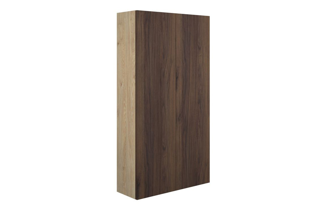 Eton 600mm Slim 2 Door Storage Unit - Warm Walnut