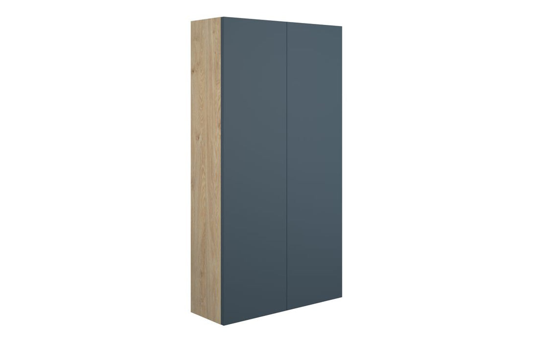 Eton 600mm Slim 2 Door Storage Unit - Matt Arley Blue