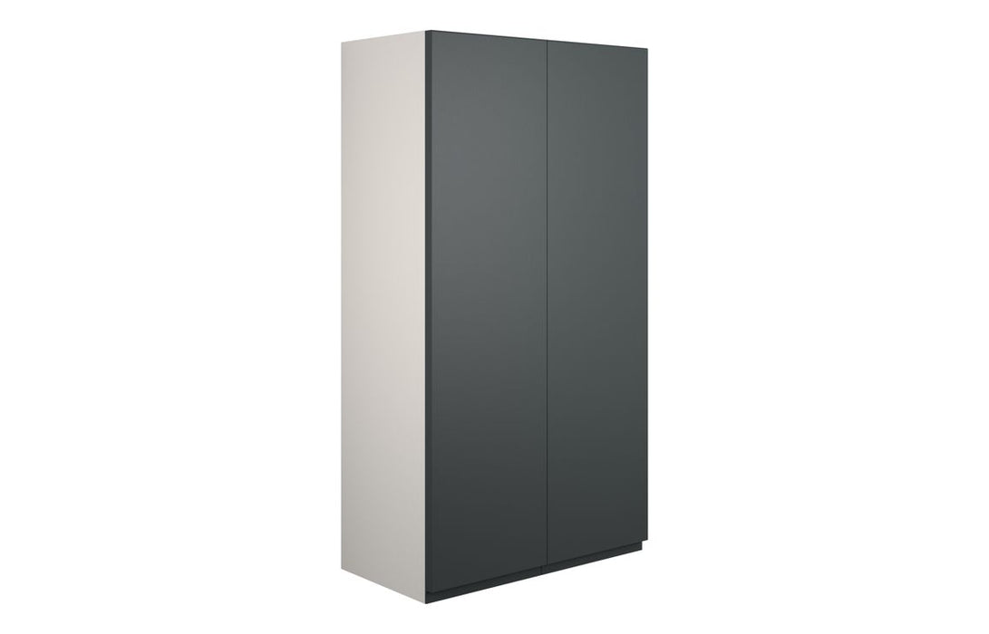 Siena 600mm Standard 2 Door Storage Unit - Matt Graphite Grey