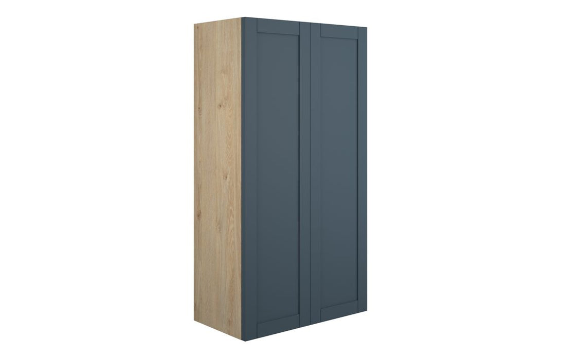Haven 600mm Standard 2 Door Storage Unit - Matt Arley Blue
