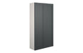 Haven 600mm Slim 2 Door Storage Unit - Matt Graphite Grey