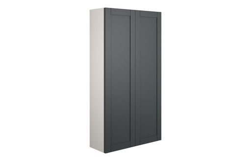 Haven 600mm Slim 2 Door Storage Unit - Matt Graphite Grey