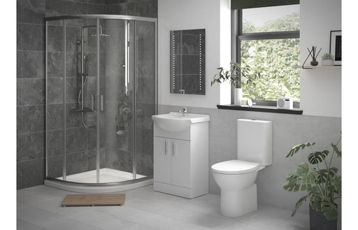 Scena Full Suite with 900mm 2 Door Easy-Fit Quadrant & Tray
