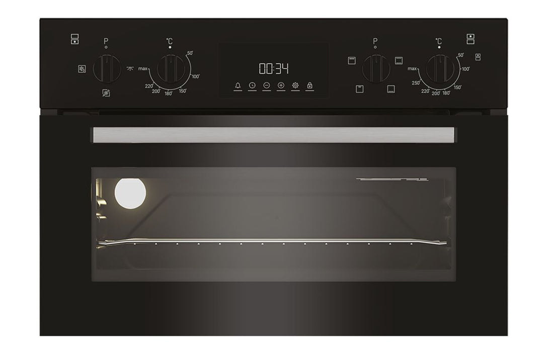 Indesit DII 10D B Double Electric Oven - Black