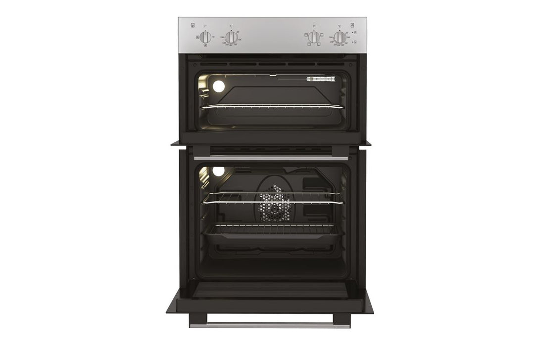 Indesit DII 10N S Double Electric Oven - Silver