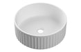 Fluteau 400mm Round Washbowl