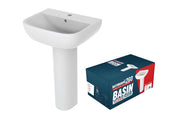 //2Go 1TH Basin & Full Pedestal