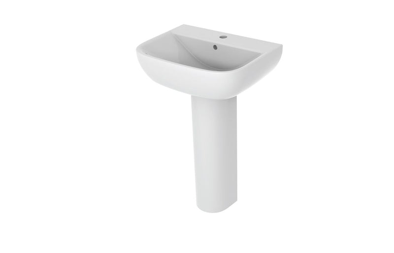 //2Go 1TH Basin & Full Pedestal