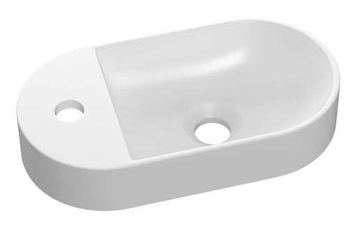 Bellamora 380x200mm Mini Resin Washbowl - White