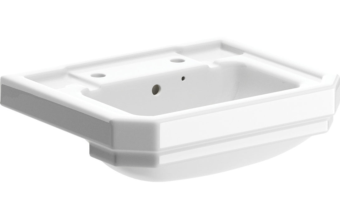 Sherlais 495x445mm 2TH Semi Recessed Basin