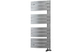 Quadra Curved Panel Ladder Radiator- Chrome