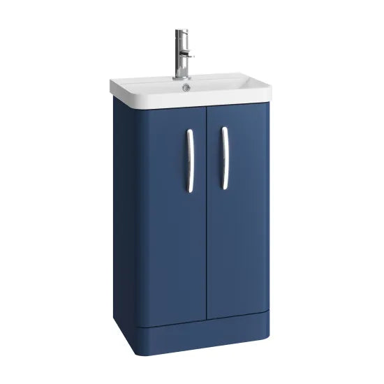 Arley Direction 500mm  2 Door Floor Standing Vanity Unit With Basin
