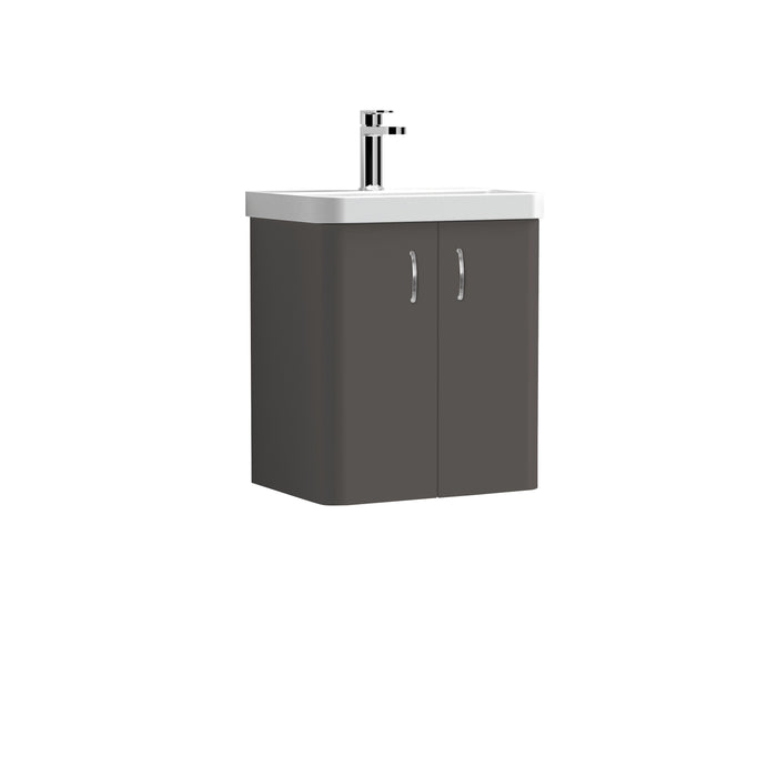 Arley Direction 500mm  2 Door Wall Hung Vanity Unit & Basin