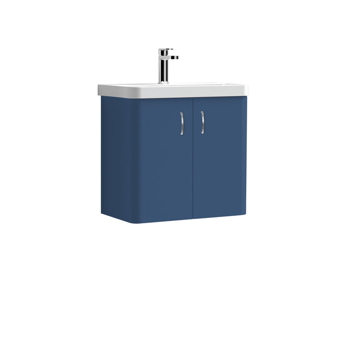 Arley Direction 600mm 2 Door Wall Hung Vanity Unit & Basin