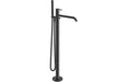Vema Maira Floor Standing Bath Filler - Matt Black