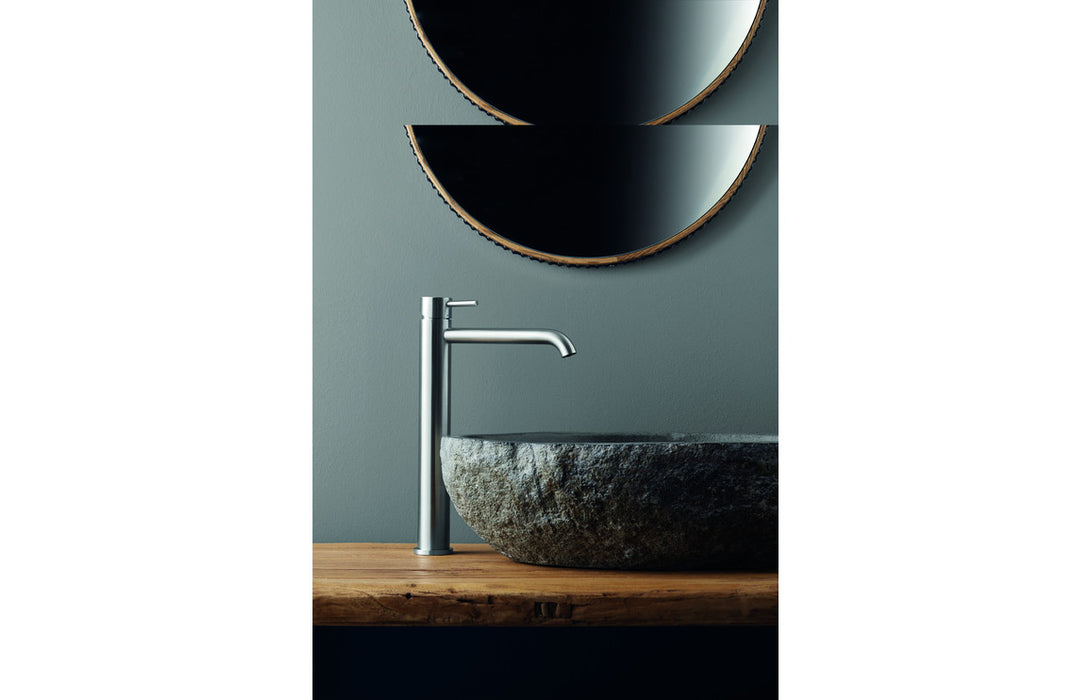 Vema Tiber Tall Basin Mixer - St/Steel