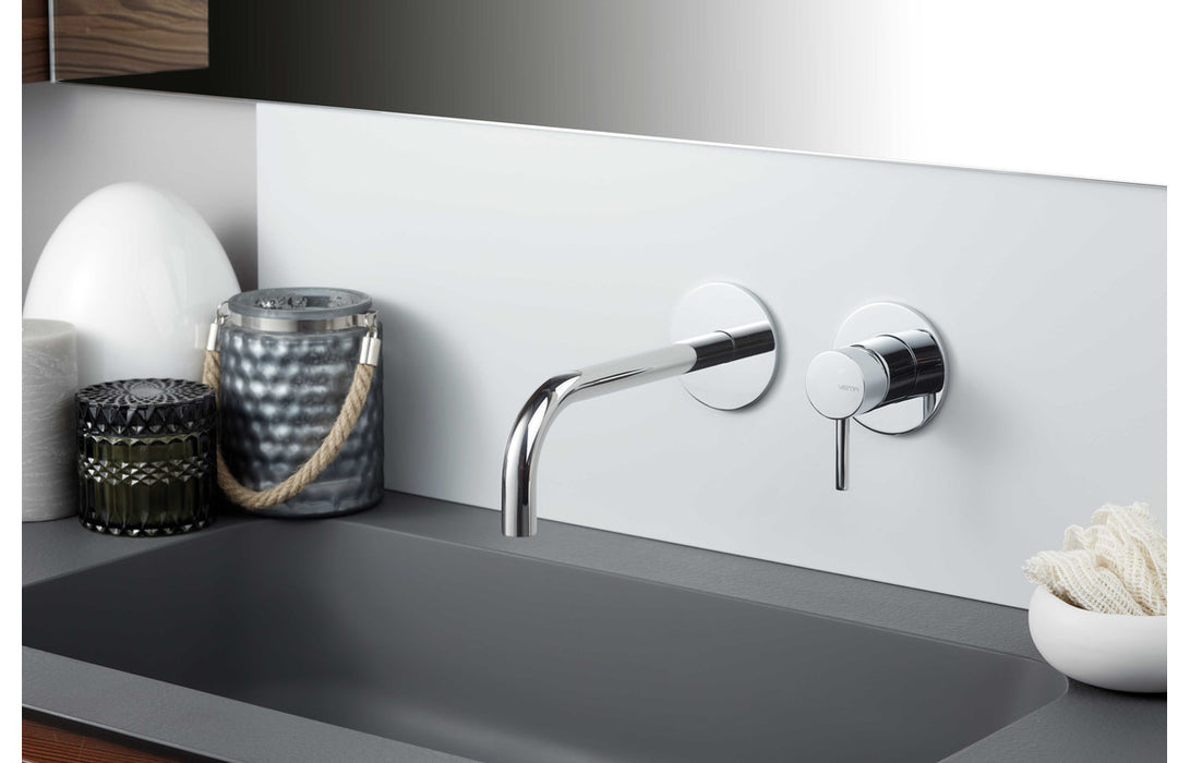 Vema Maira Floor Standing Bath Filler - Chrome