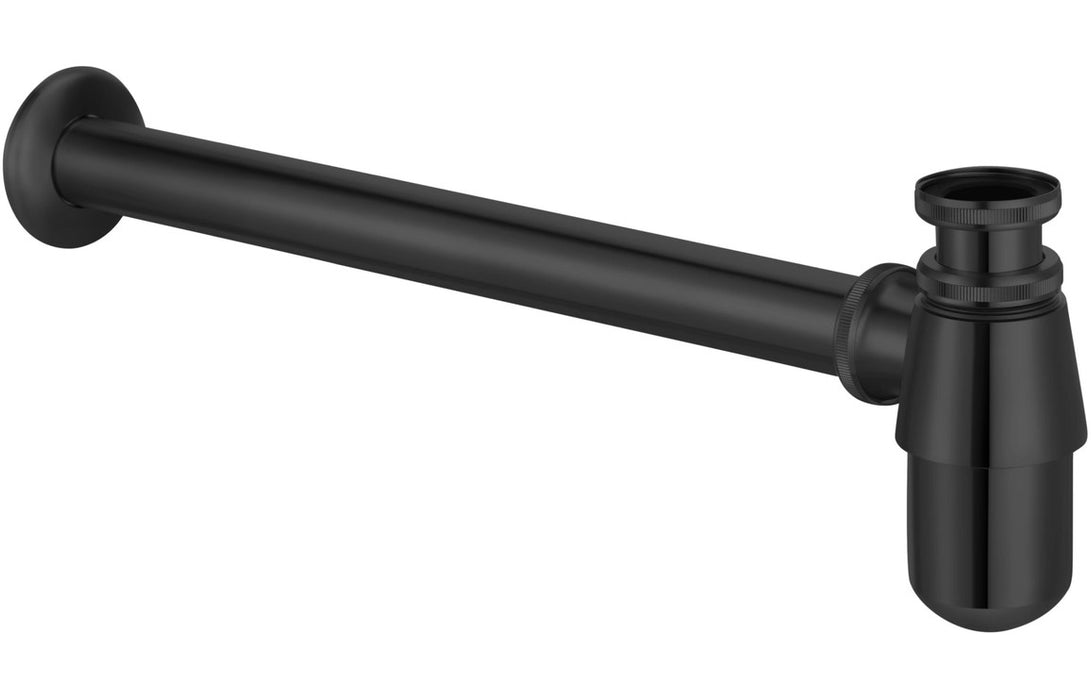 Origin 600mm Wall Hung White Marble Basin Shelf & Bottle Trap