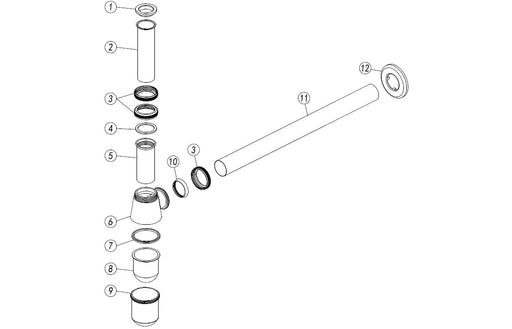 Bottle Trap - Matt Black