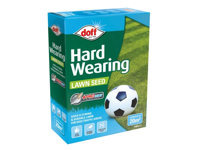Hardwearing Lawn Seed 500g