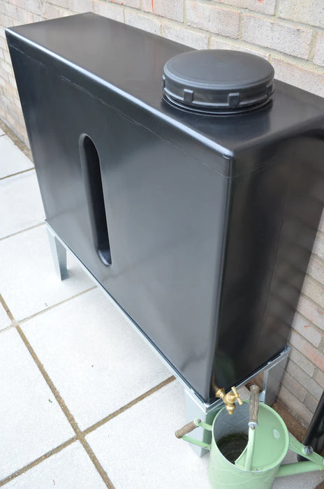 250 Litre Slimline Water Butt in Black