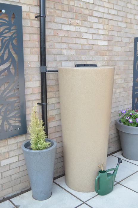 420 Litre Water Butt - Just Water In Sandstone