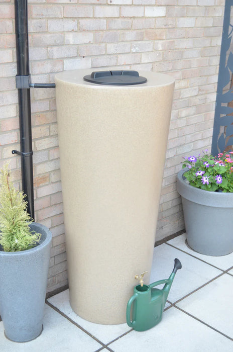 420 Litre Water Butt - Just Water In Sandstone