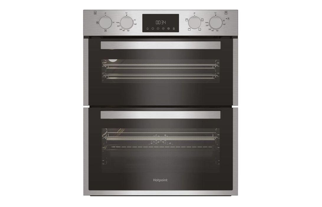 Hotpoint DUH 10D IX Built Under Double Electric Oven - St/Steel