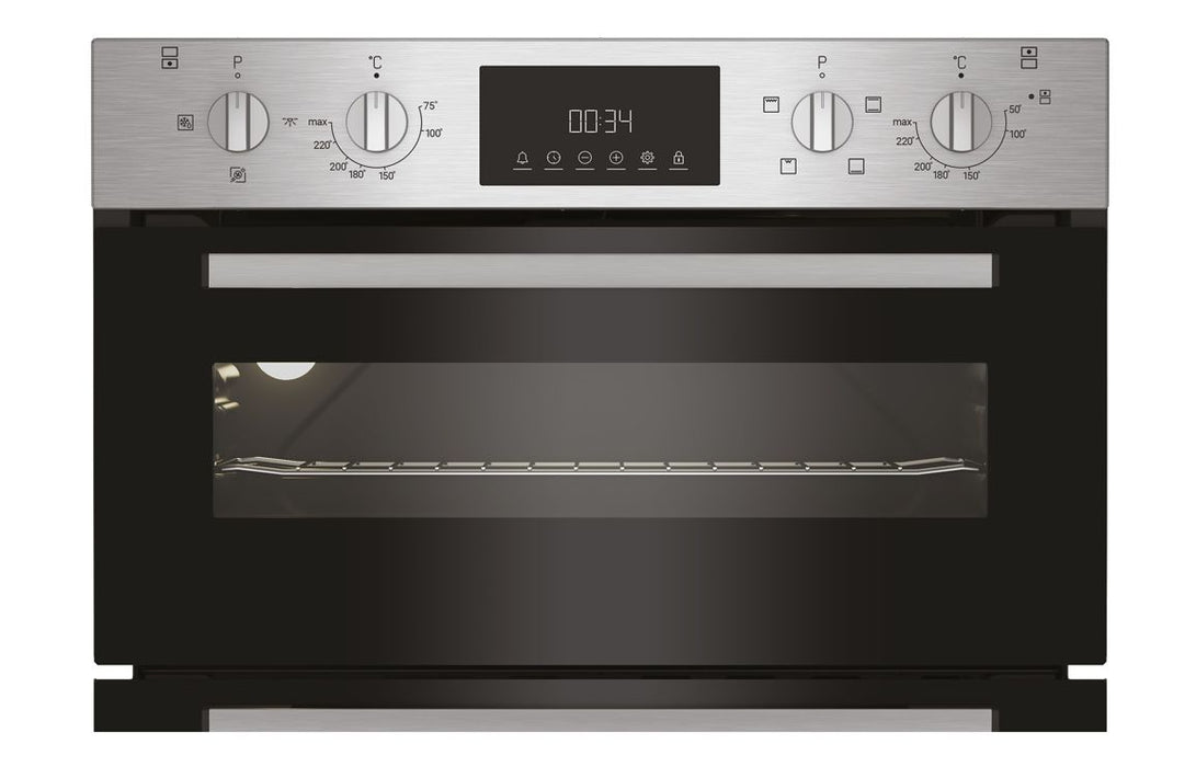 Indesit DUI 10D IX Built Under Double Electric Oven - St/Steel