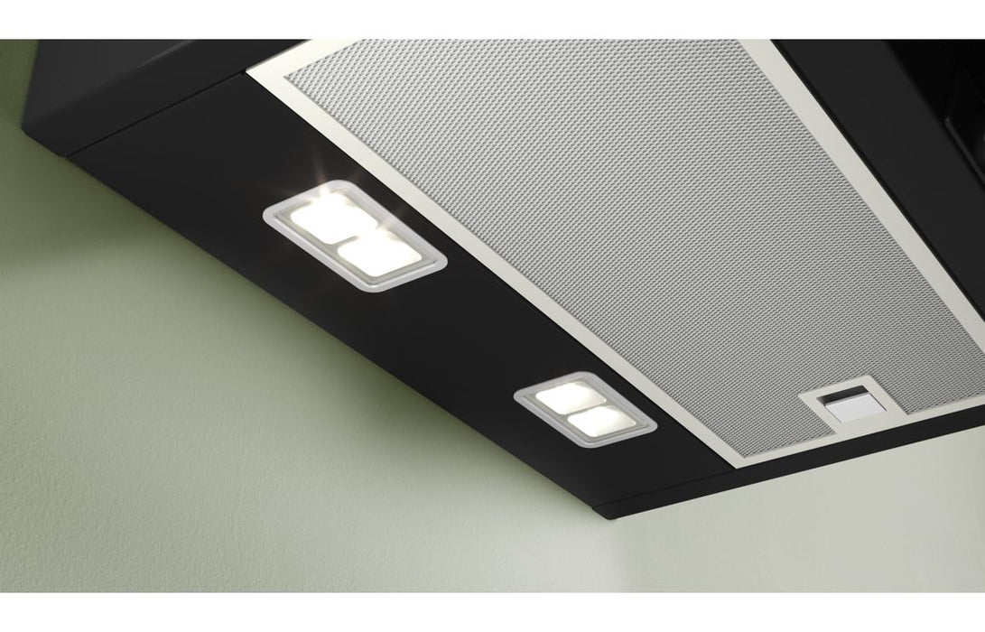 Bosch Series 4 DWK87FN60B 80cm Angled Chimney Hood - Black Glass