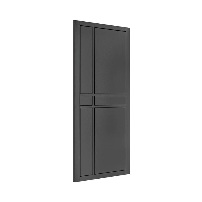 Deanta Dalston Black Prefinished Door