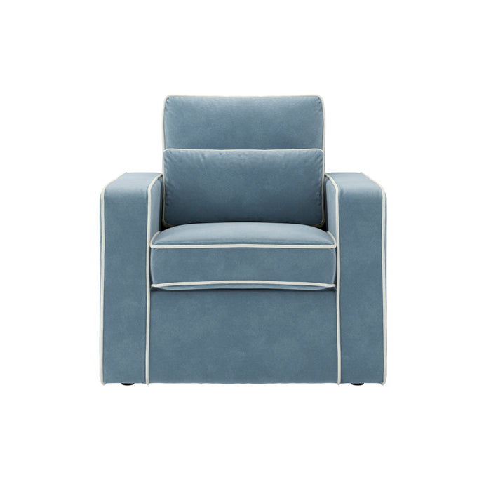 Diego Ice Blue Chair