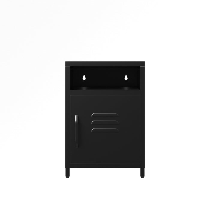 Dillon Black Bedside Cabinet