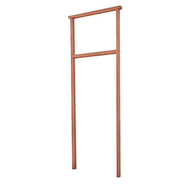 DOOR FRAME FANLIGHT HARDWOOD EXTERNAL