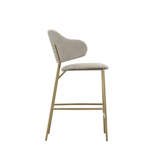 Dorchester Wheat and Gold Counter Stool