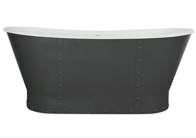 Hurlingham Drayton Freestanding Cast Iron Bath 1700 x 675mm