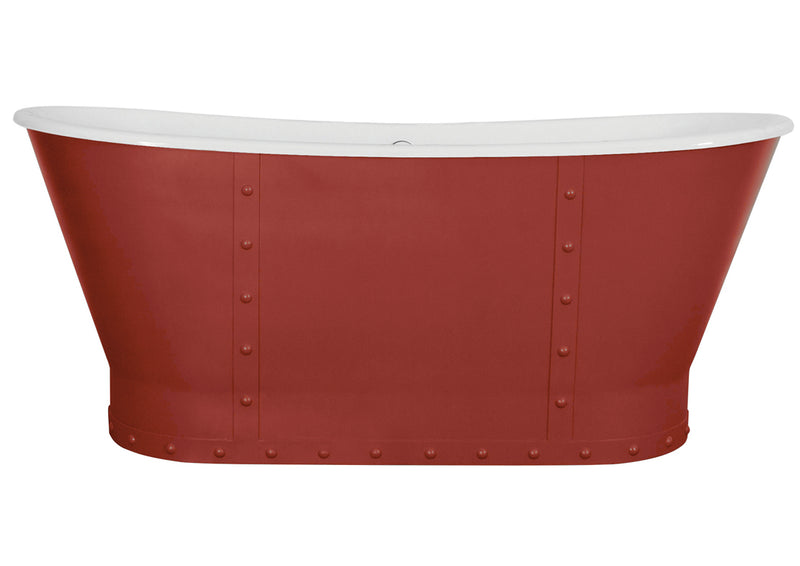 Hurlingham Drayton Freestanding Cast Iron Bath 1700 x 675mm