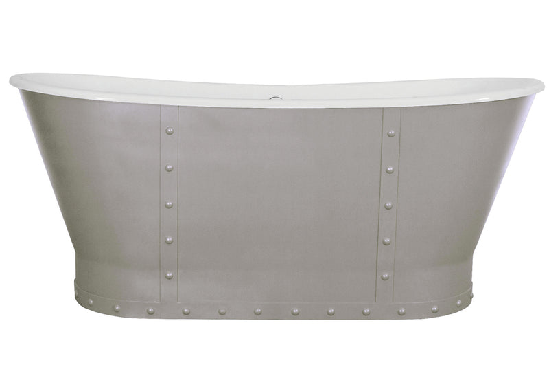 Hurlingham Drayton Freestanding Cast Iron Bath 1700 x 675mm
