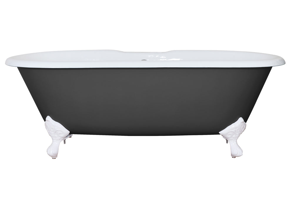 Hurlingham Dryden Freestanding Cast Iron Bath 1700 x 750mm