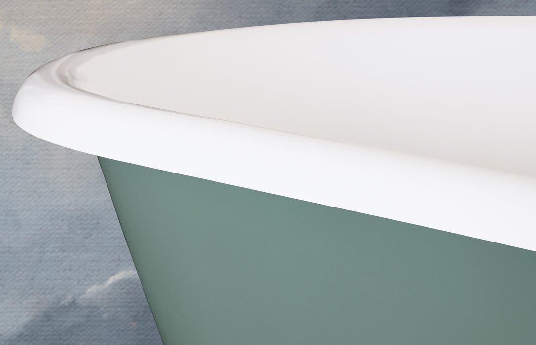 Hurlingham Dryden Freestanding Cast Iron Bath 1700 x 750mm