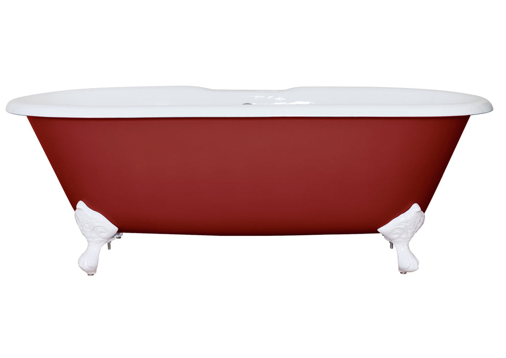 Hurlingham Dryden Freestanding Cast Iron Bath 1700 x 750mm